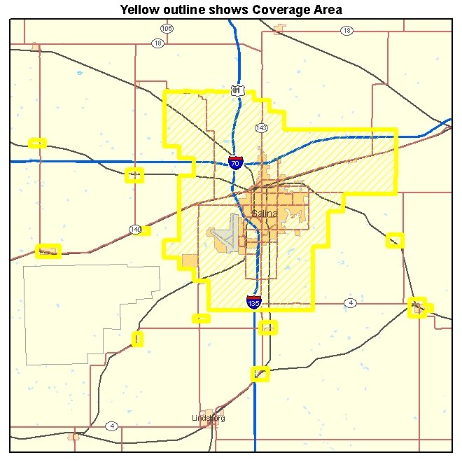 Salina KS Aerial Photography 2011 0.15 meter