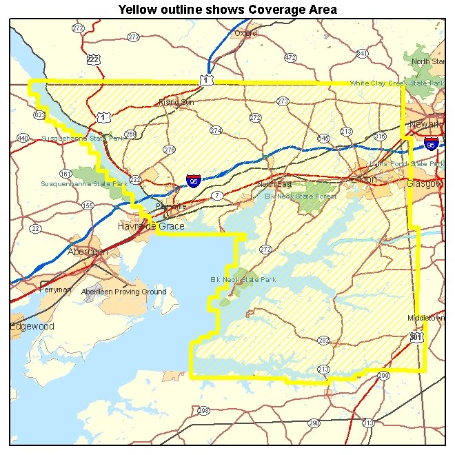 Cecil County MD Aerial Photography 2008 0.5 foot
