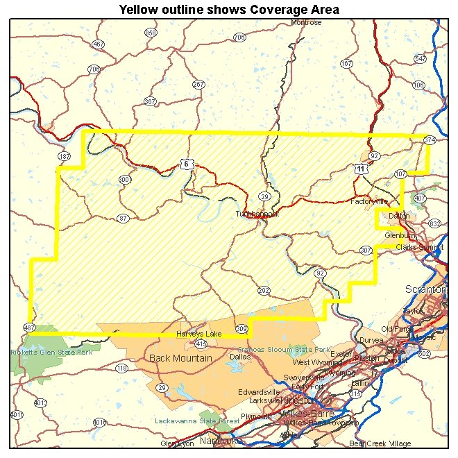 Wyoming County PA Aerial Photography 2005 1.0 foot