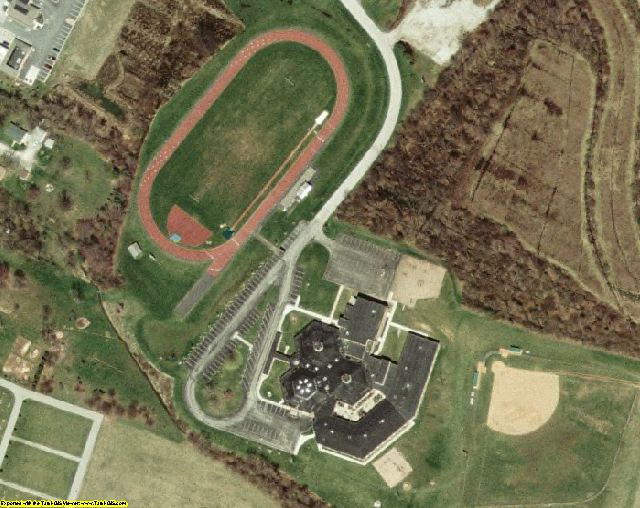 Adams County, PA aerial photograph detail