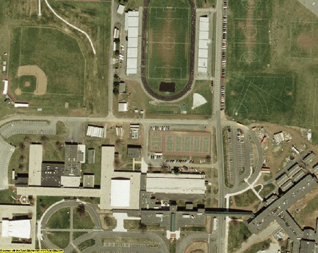 Cumberland County, PA aerial photograph detail