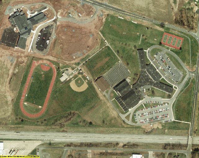 Dauphin County, PA aerial photograph detail