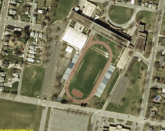 Franklin County, PA aerial photograph detail