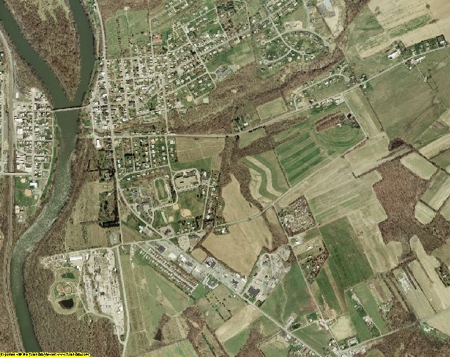 Juniata County, Pennsylvania aerial photograph