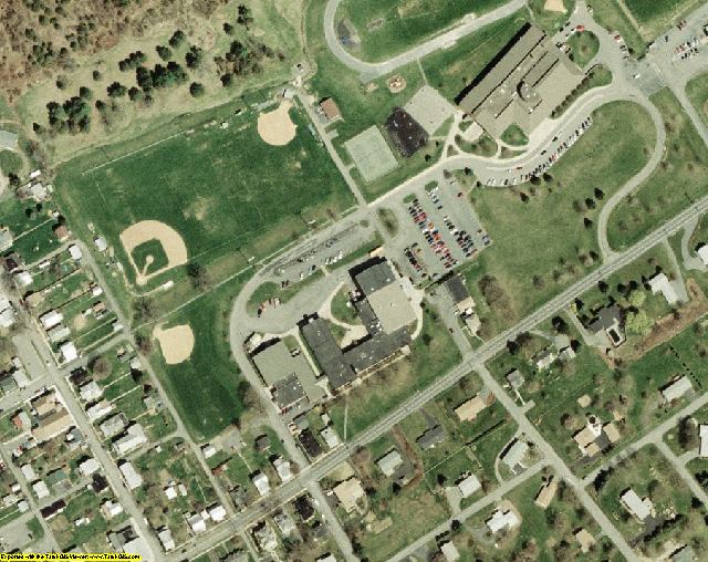 Perry County, PA aerial photograph detail