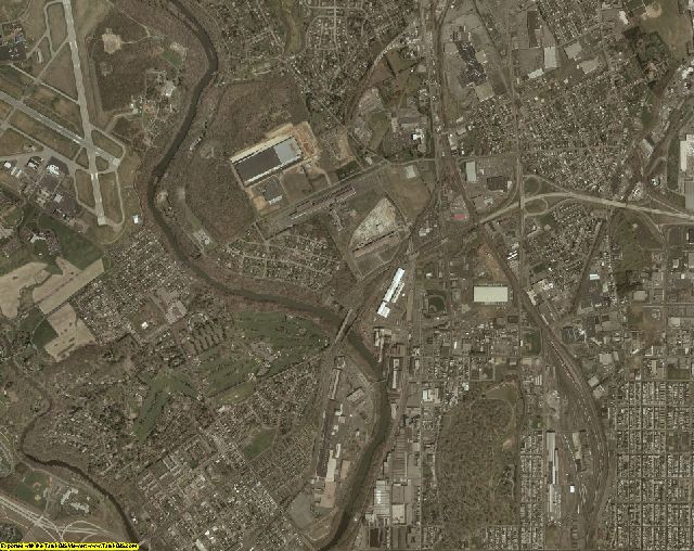 Berks County, Pennsylvania aerial photograph
