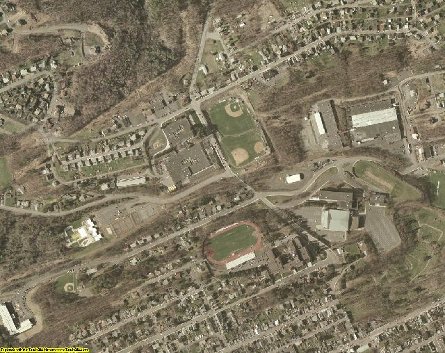 Schuylkill County, Pennsylvania aerial photograph
