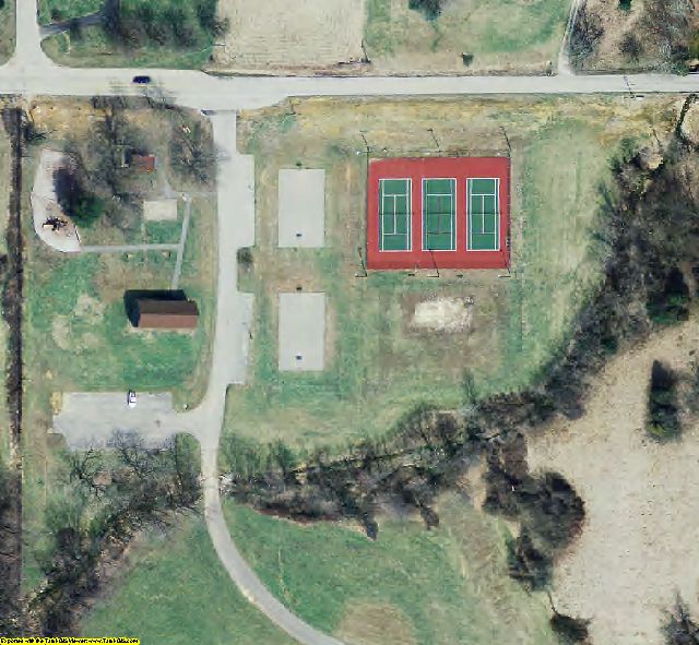 Floyd County, IN aerial photograph detail