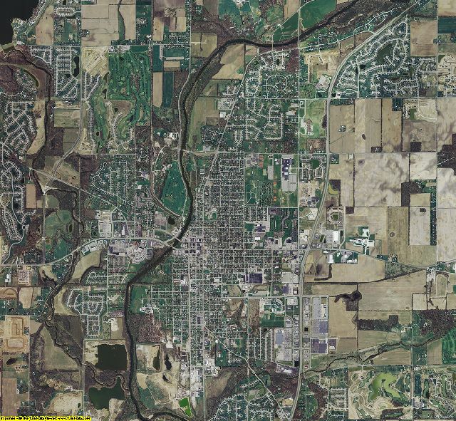 Hamilton County, Indiana aerial photograph