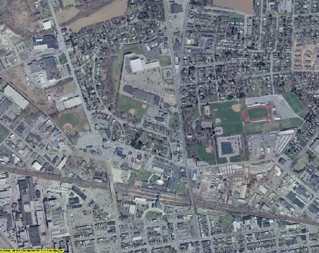 Lancaster County, Pennsylvania aerial photograph