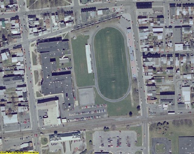 Lebanon County, PA aerial photograph detail