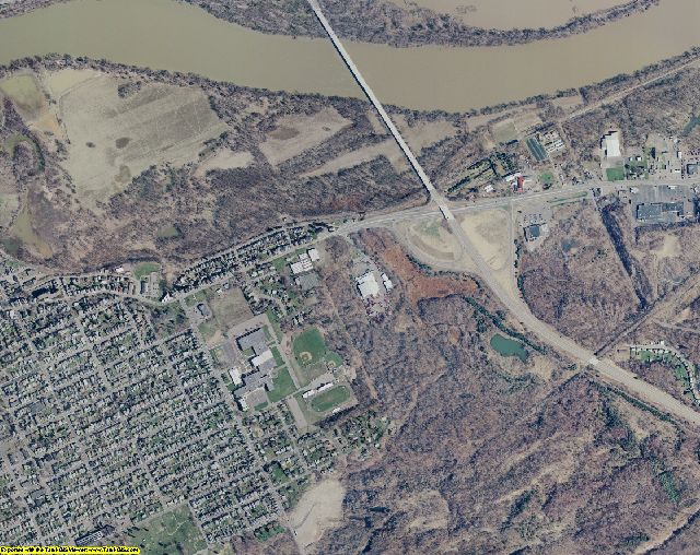Luzerne County, Pennsylvania aerial photograph