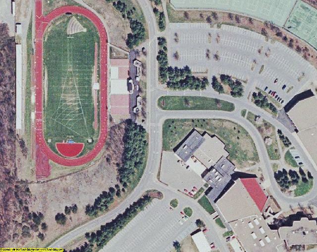 Lycoming County, PA aerial photograph detail