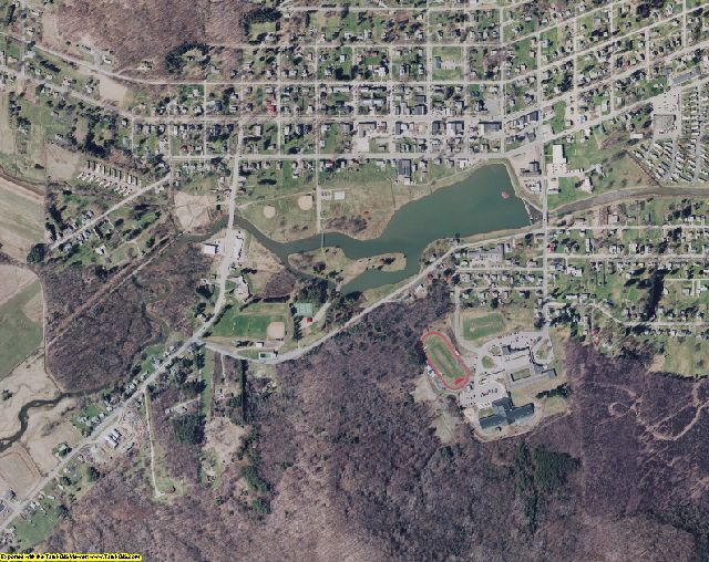 McKean County, Pennsylvania aerial photograph