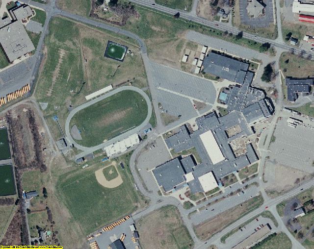 Monroe County, PA aerial photograph detail