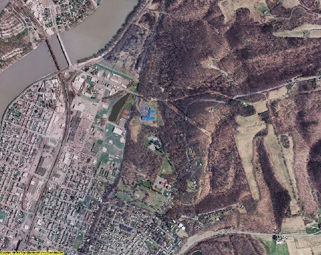 Northumberland County, Pennsylvania aerial photograph