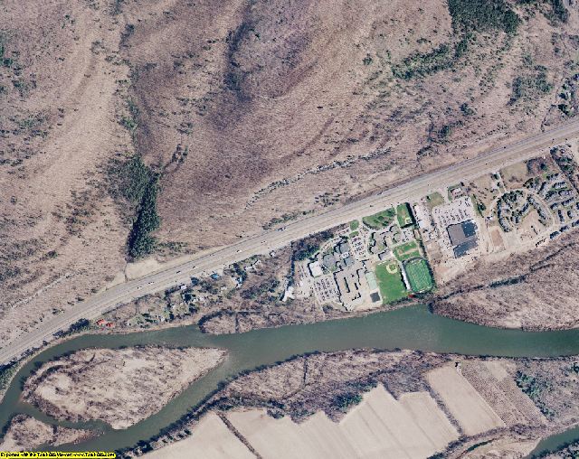 Pike County, Pennsylvania aerial photograph