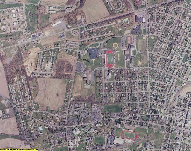 Snyder County, Pennsylvania aerial photograph