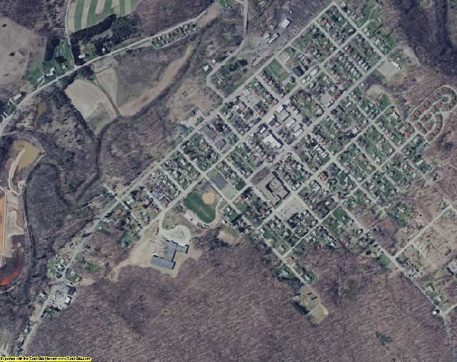 Somerset County, Pennsylvania aerial photograph