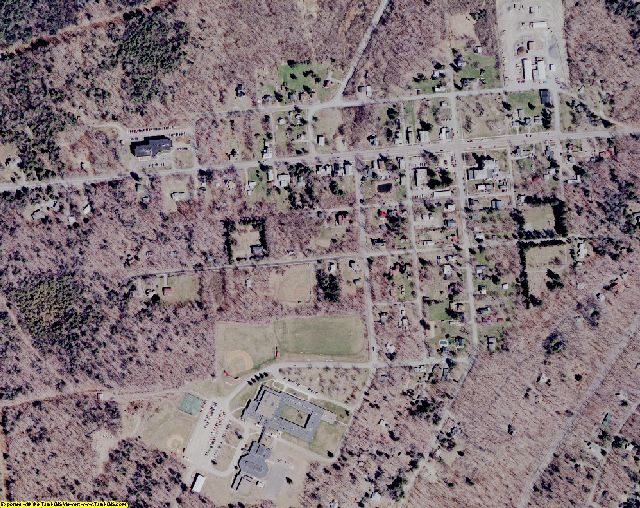 Sullivan County, Pennsylvania aerial photograph