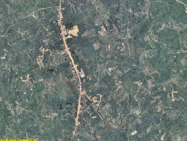 Campbell County, Kentucky aerial photograph