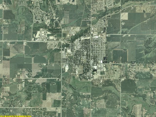 Dakota County, Minnesota aerial photograph