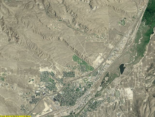 Elko County, Nevada aerial photograph