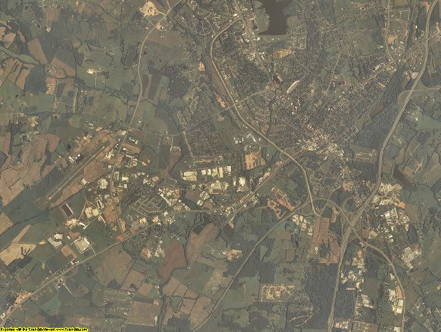 Hardin County, Kentucky aerial photograph