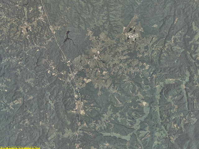 McCreary County, Kentucky aerial photograph