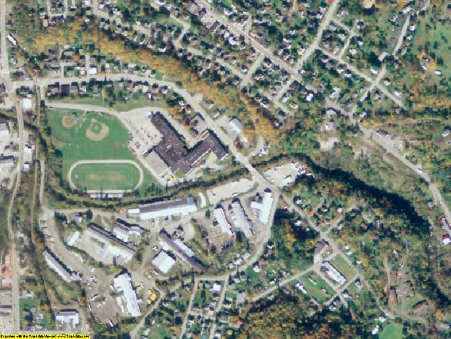 Washington County, VT aerial photograph detail