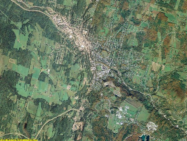 Washington County, Vermont aerial photograph