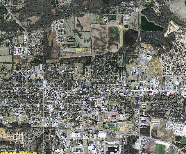 Arkansas aerial photography