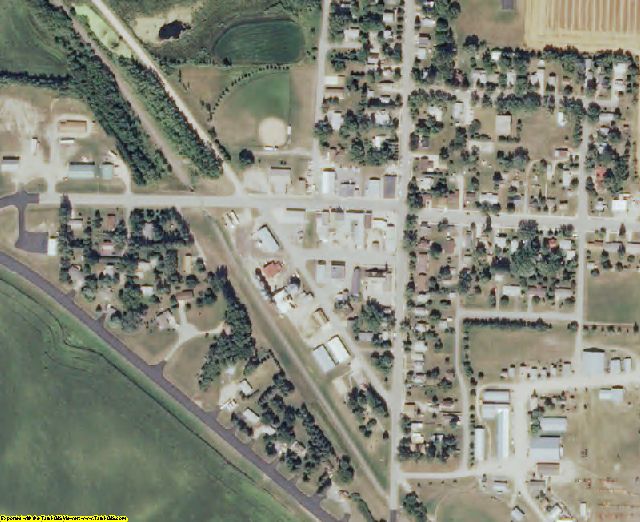 We will make your Custom Aerial Photo Map centered on Amor, Minnesota