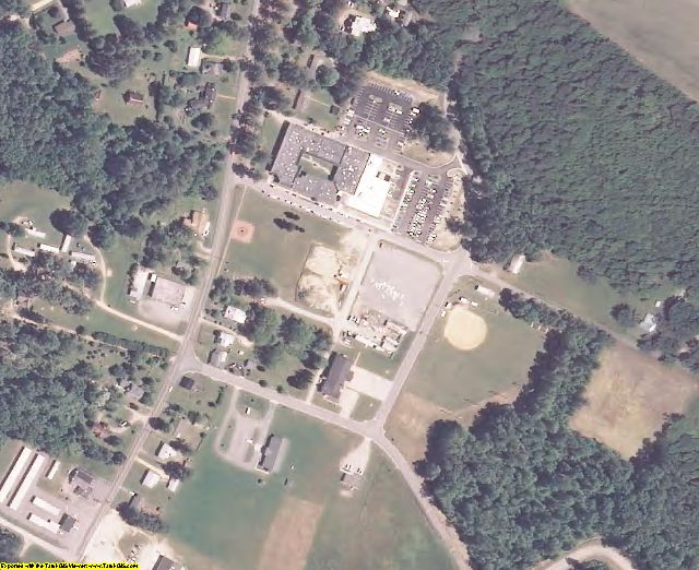 Sample of Surry County, VA aerial imagery zoomed in!