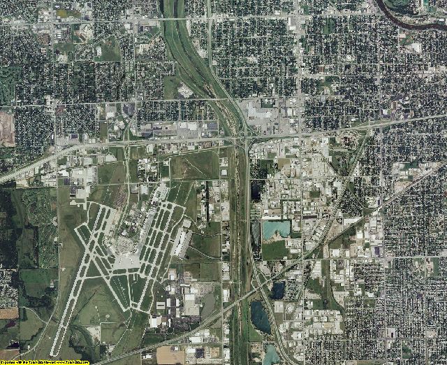 Sedgwick County, Kansas aerial photo sample