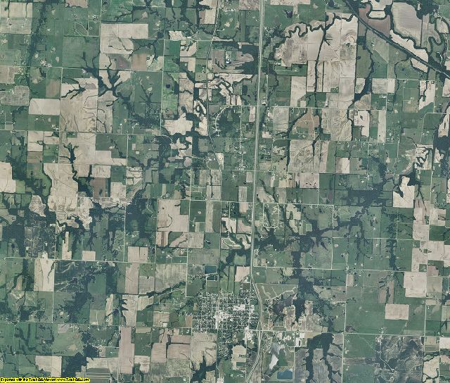 Bates County, Missouri aerial photography