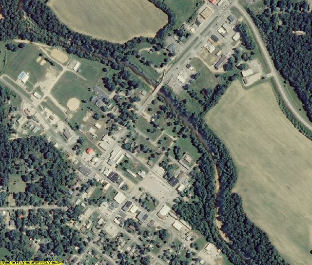 Bollinger County, MO aerial photography detail