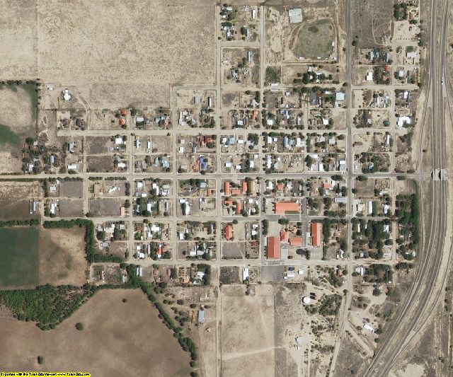 Colfax County, NM aerial photography detail