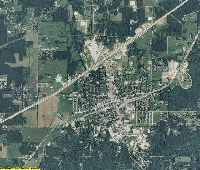 Crawford County, Missouri aerial photography