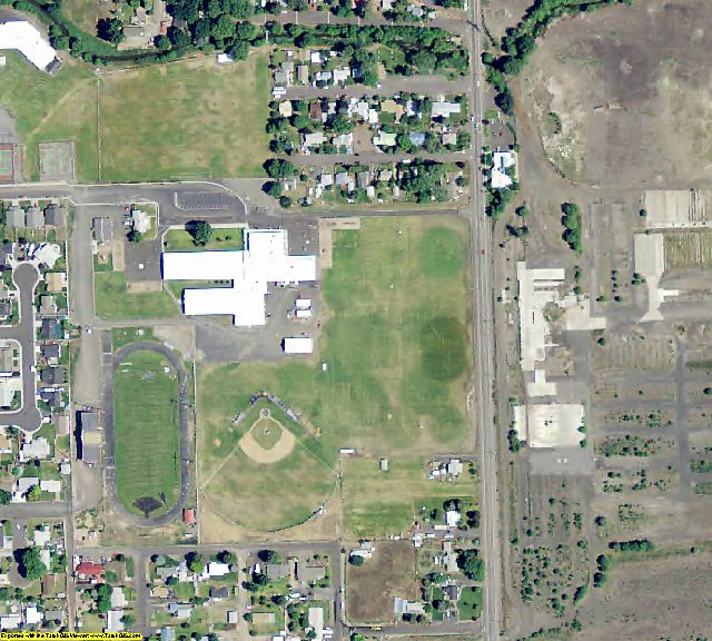 Crook County, OR aerial photography detail