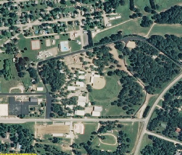 Gasconade County, MO aerial photography detail