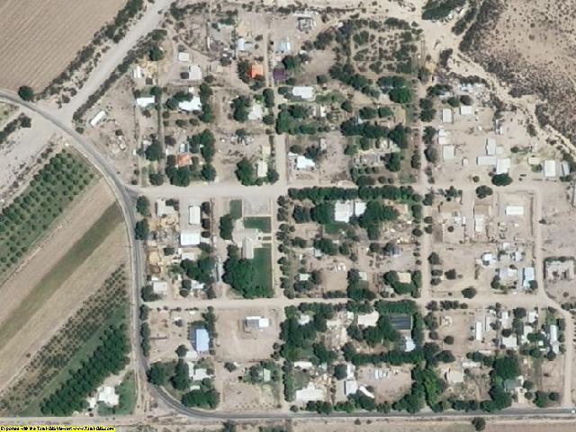 Hidalgo County, NM aerial photography detail