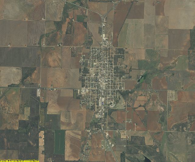 Jones County, Texas aerial photography