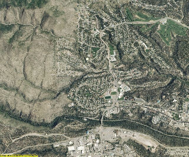 Los Alamos County, New Mexico aerial photography