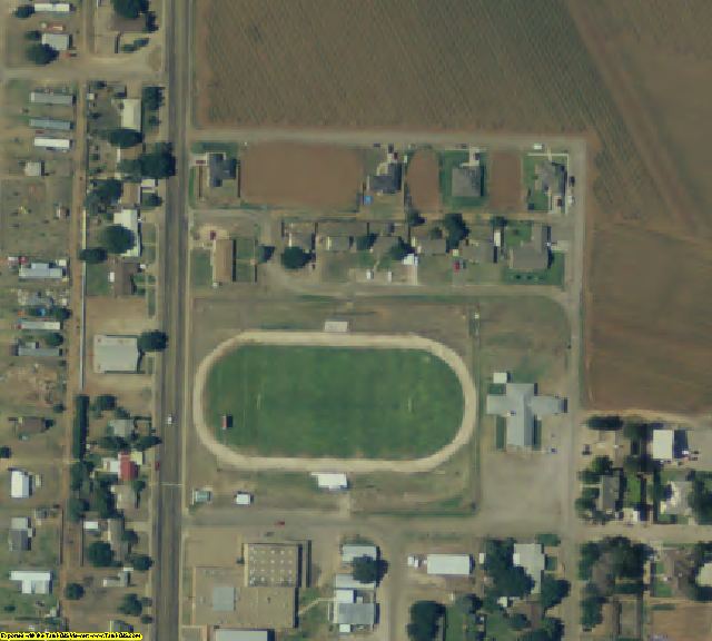 Lynn County, TX aerial photography detail