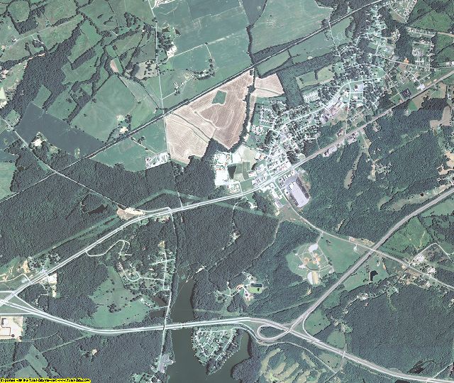 Lyon County, Kentucky aerial photography