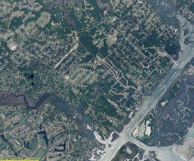 New Hanover County, North Carolina aerial photography