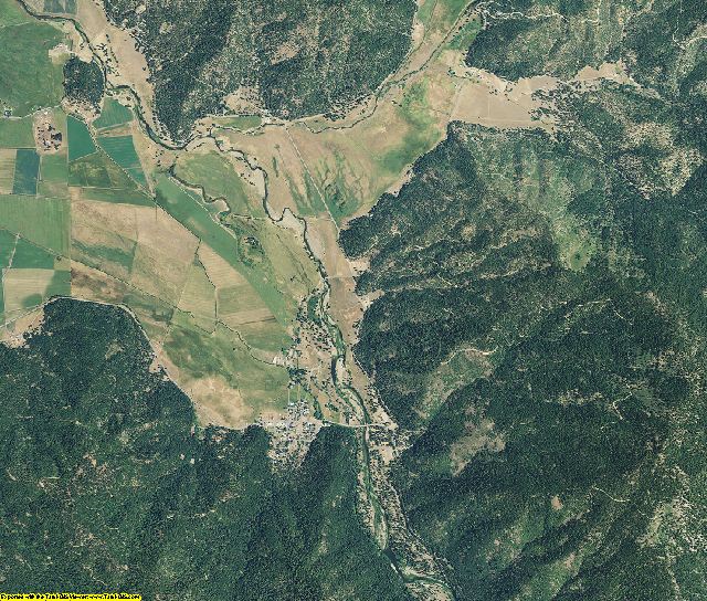 Plumas County, California aerial photography