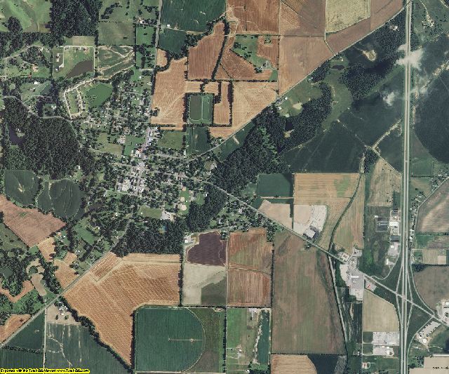 Scott County, Missouri aerial photography