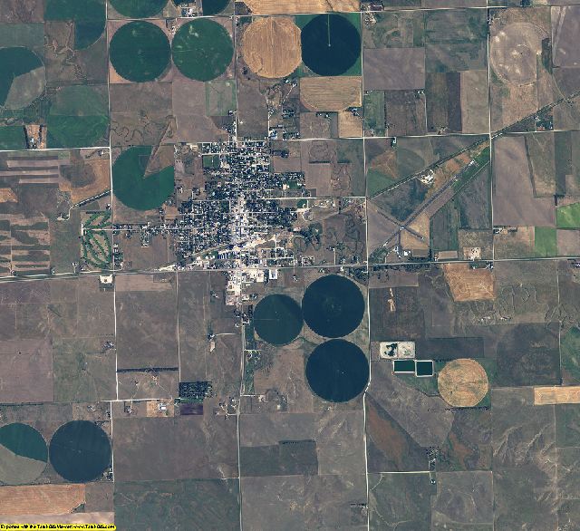 Sheridan County, Nebraska aerial photography